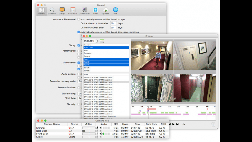 video security sysem for mac